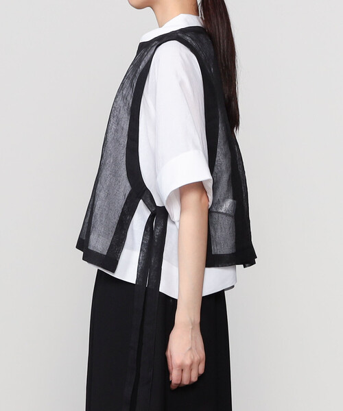 Bshop（ビショップ）の「eunoia | オーガンザベスト WOMEN
