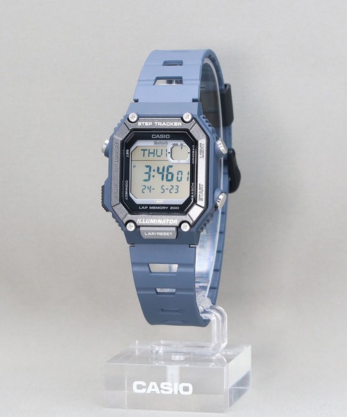 CASIO(カシオ)の「CASIO Collection / スマートフォンリンク / WS-B1000-2AJF(デジタル腕時計・メンズ・ネイビー・FREE)」の5枚目の写真