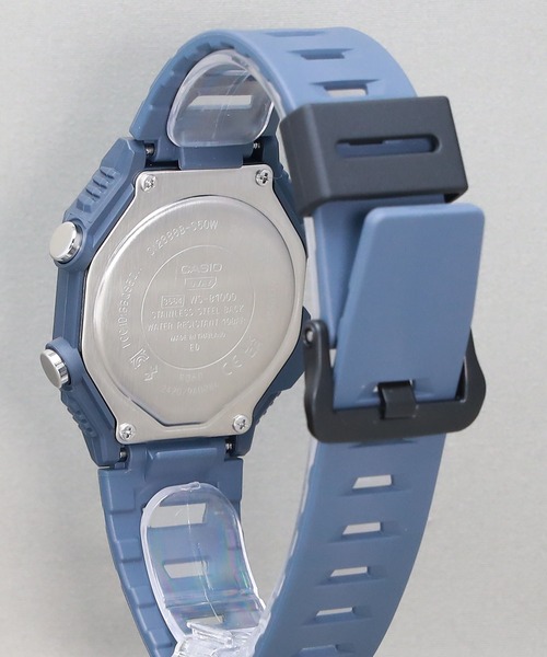 CASIO(カシオ)の「CASIO Collection / スマートフォンリンク / WS-B1000-2AJF(デジタル腕時計・メンズ・ネイビー・FREE)」の9枚目の写真