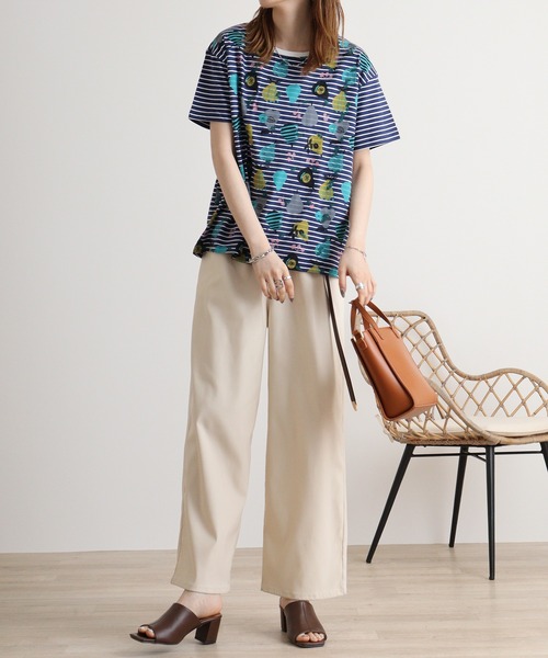 tシャツ EMAGO 洋ナシ刺繍プリントT レディース 楽天市場】洋ナシ刺繍プリントTシャツ emago ナチュラル
