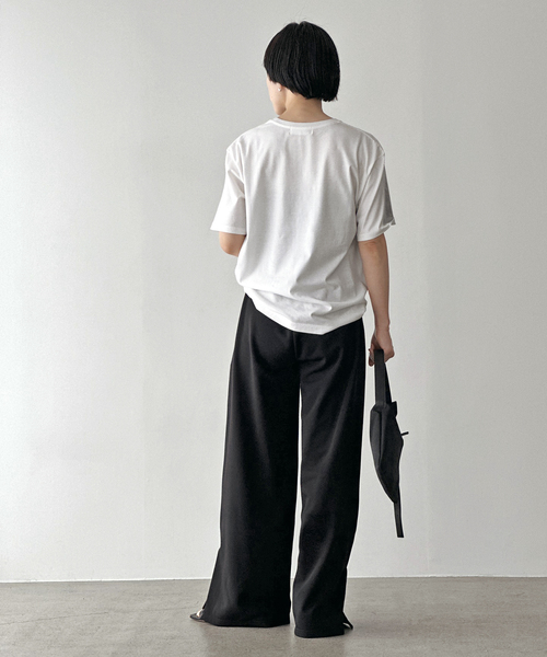 AP STUDIO(エーピーストゥディオ)の「メタルプリントTシャツ(Tシャツ/カットソー・レディース・ホワイト・FREE)」の6枚目の写真