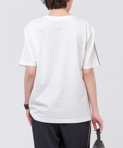 AP STUDIO(エーピーストゥディオ)の「メタルプリントTシャツ(Tシャツ/カットソー・レディース・ホワイト・FREE)」の9枚目の写真