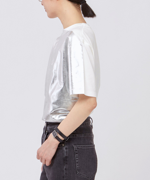 AP STUDIO(エーピーストゥディオ)の「メタルプリントTシャツ(Tシャツ/カットソー・レディース・ホワイト・FREE)」の14枚目の写真