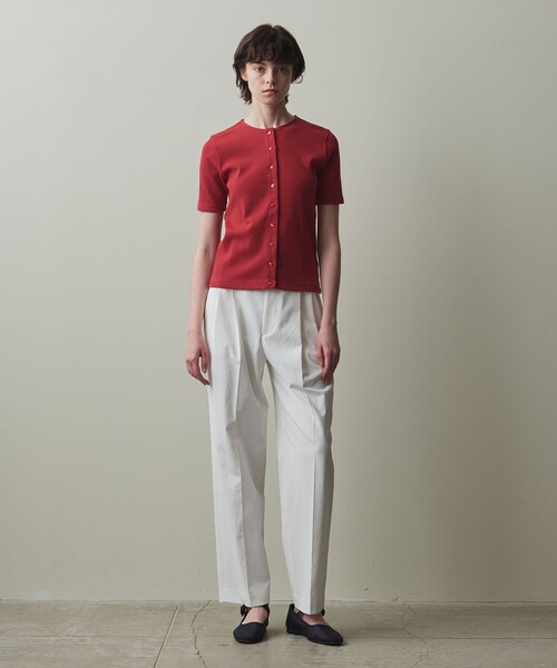 Steven Alan（スティーブンアラン）の「＜Steven Alan＞パターンメッシュ カーディガン（カーディガン/ボレロ・レディース・レッド/オフホワイト/ブラック・FREE）」の13枚目の写真