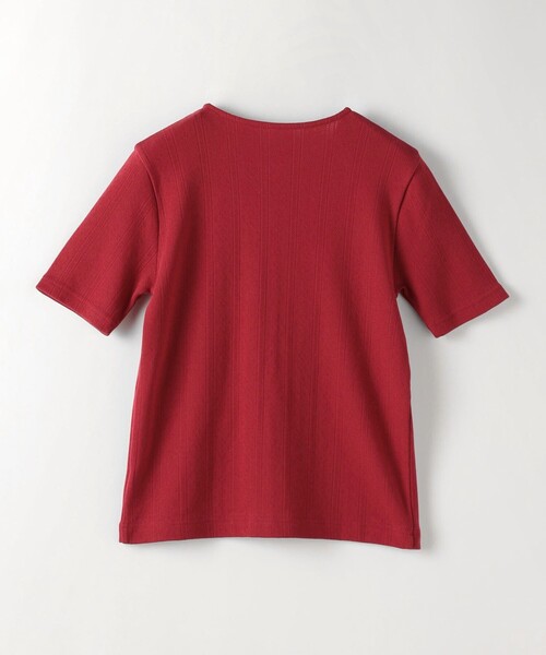 Steven Alan（スティーブンアラン）の「＜Steven Alan＞パターンメッシュ カーディガン（カーディガン/ボレロ・レディース・レッド/オフホワイト/ブラック・FREE）」の5枚目の写真