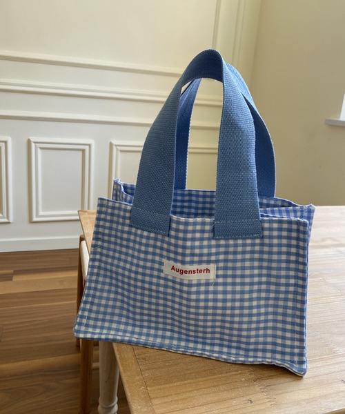 aimoha（アイモハ）の「布地ミニハンドバッグ（ハンドバッグ・レディース・その他/ブルー/オフホワイト/イエロー/ピンク/グリーン/ホワイト・FREE）」の4枚目の写真