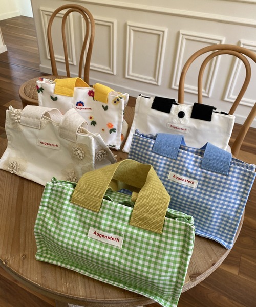 aimoha（アイモハ）の「布地ミニハンドバッグ（ハンドバッグ・レディース・その他/ブルー/オフホワイト/イエロー/ピンク/グリーン/ホワイト・FREE）」の17枚目の写真