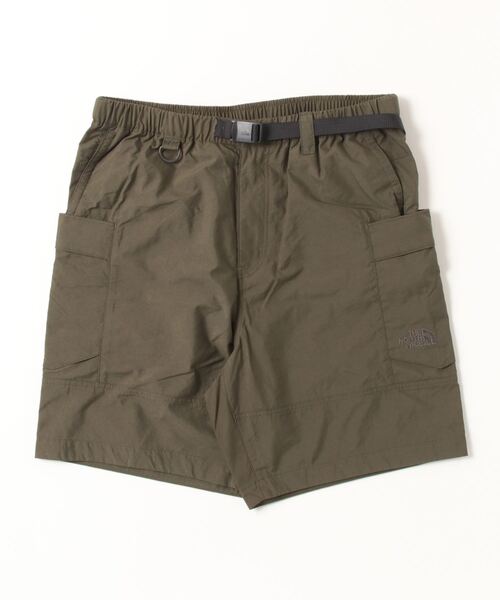 THE NORTH FACE（ザノースフェイス）の「ザ ノース フェイス THE NORTH FACE Class V Cargo Short_クラスファイブカーゴショーツ（カーゴパンツ・メンズ・ブラック/グリーン・M/L/LL）」の2枚目の写真