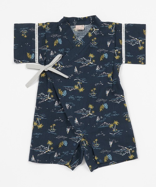 petit main(プティマイン)の「boysアソートbaby甚平(浴衣・キッズ・アイボリー/ネイビー/マルチ・70cm/80cm)」の14枚目の写真