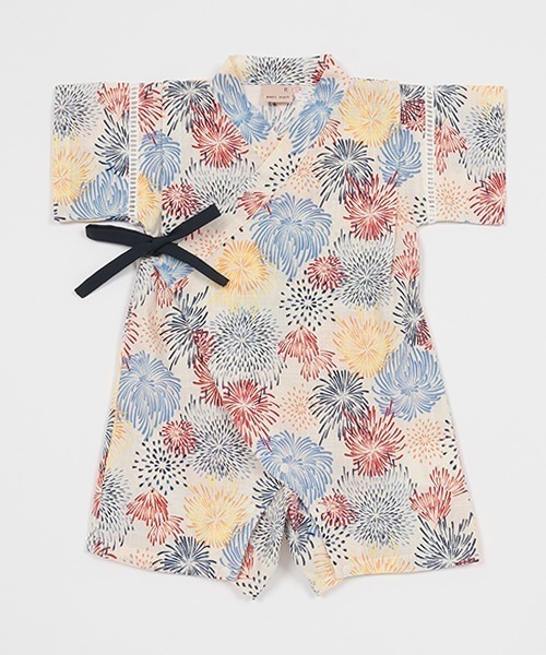 petit main(プティマイン)の「boysアソートbaby甚平(浴衣・キッズ・アイボリー/ネイビー/マルチ・70cm/80cm)」の13枚目の写真