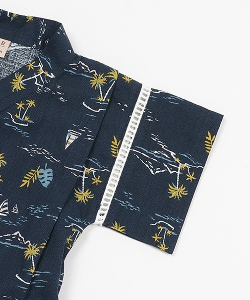 petit main(プティマイン)の「boysアソートbaby甚平(浴衣・キッズ・アイボリー/ネイビー/マルチ・70cm/80cm)」の17枚目の写真