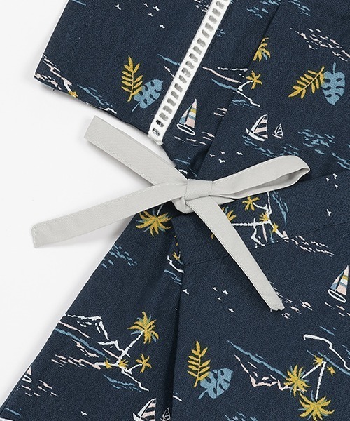 petit main(プティマイン)の「boysアソートbaby甚平(浴衣・キッズ・アイボリー/ネイビー/マルチ・70cm/80cm)」の19枚目の写真