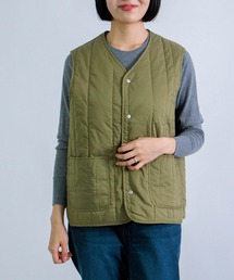 [D.M.G. / ディーエムジー] T/Cポプリン インサレーションベスト