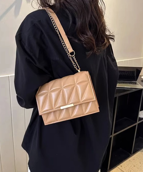 Amulet(アミュレット)の「キルティング柄ショルダーバッグ(ショルダーバッグ・レディース・ブラック/ベージュ/ホワイト・FREE)」の14枚目の写真