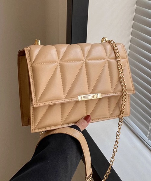 Amulet(アミュレット)の「キルティング柄ショルダーバッグ(ショルダーバッグ・レディース・ブラック/ベージュ/ホワイト・FREE)」の17枚目の写真