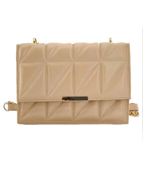 Amulet(アミュレット)の「キルティング柄ショルダーバッグ(ショルダーバッグ・レディース・ブラック/ベージュ/ホワイト・FREE)」の10枚目の写真