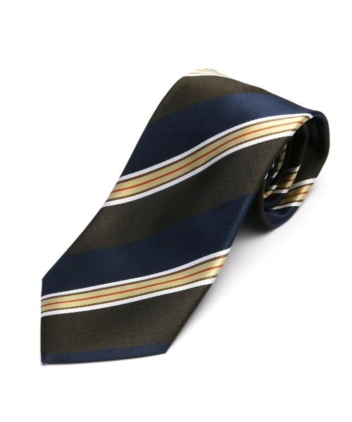 TOKYO SHIRTS（トウキョウシャツ）の「GATSBYシリーズ ベーシックネクタイ（ネクタイ・メンズ・カーキ系1/ブルー系1/イエロー系1/ピンク/グリーン/ネイビー系1/ブルー系3/レッド/ワインレッド/カーキ系2/ネイビー系2/ブルー系2/イエロー系2/ブラウン系1/ブラウン系2/ネイビー系3・FREE）」の2枚目の写真