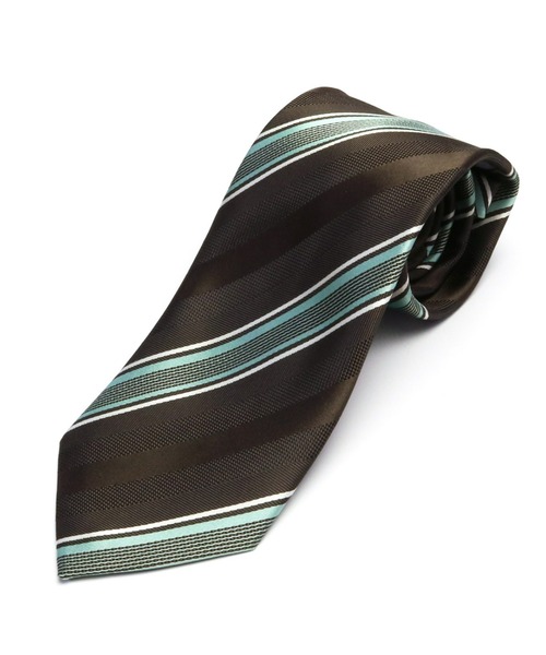 TOKYO SHIRTS（トウキョウシャツ）の「GATSBYシリーズ ベーシックネクタイ（ネクタイ・メンズ・カーキ系1/ブルー系1/イエロー系1/ピンク/グリーン/ネイビー系1/ブルー系3/レッド/ワインレッド/カーキ系2/ネイビー系2/ブルー系2/イエロー系2/ブラウン系1/ブラウン系2/ネイビー系3・FREE）」の3枚目の写真