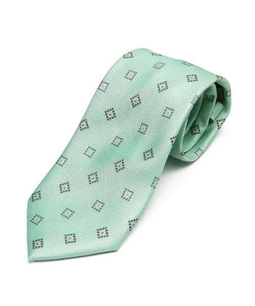 TOKYO SHIRTS（トウキョウシャツ）の「GATSBYシリーズ ベーシックネクタイ（ネクタイ・メンズ・カーキ系1/ブルー系1/イエロー系1/ピンク/グリーン/ネイビー系1/ブルー系3/レッド/ワインレッド/カーキ系2/ネイビー系2/ブルー系2/イエロー系2/ブラウン系1/ブラウン系2/ネイビー系3・FREE）」の4枚目の写真