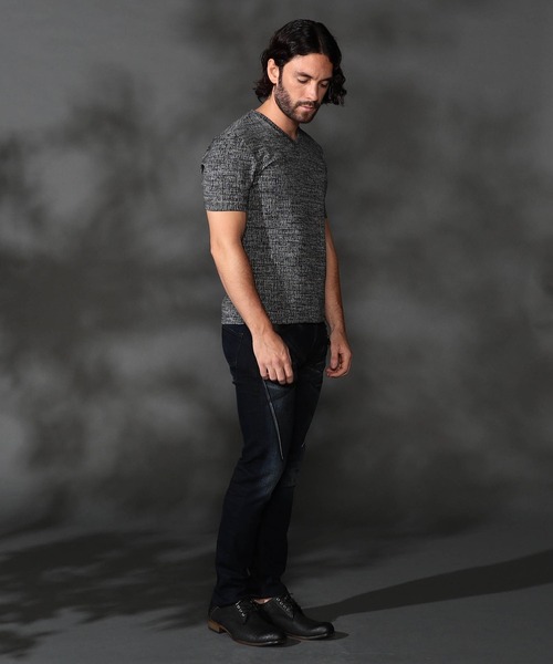 HIDEAWAYS NICOLE（ハイダウェイニコル）の「バイロフトストレッチデニムパンツ（デニムパンツ・メンズ・オフホワイト/ブラック/インディゴブルー・SMALL/MEDIUM/LARGE/X-LARGE）」の5枚目の写真