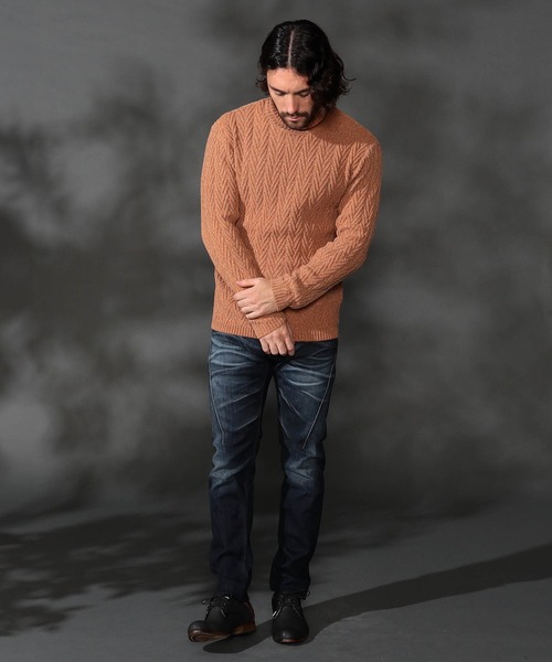 HIDEAWAYS NICOLE（ハイダウェイニコル）の「バイロフトストレッチデニムパンツ（デニムパンツ・メンズ・オフホワイト/ブラック/インディゴブルー・SMALL/MEDIUM/LARGE/X-LARGE）」の6枚目の写真