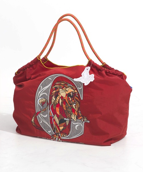 Ball&Chain（ボールアンドチェーン）の「[Ball&Chain×WIZARDUNG WORLD]shopping bag-Harry Potter(L)（エコバッグ/サブバッグ・レディース・ネイビー/グリーン/ブラウン/イエロー・L）」の13枚目の写真