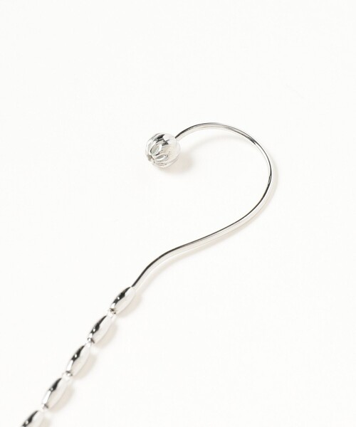 Ray BEAMS(レイビームス)の「RBS / オーバルチェーン ロング イヤーカフ(イヤーカフ・レディース・シルバー/ゴールド・ONE SIZE)」の3枚目の写真