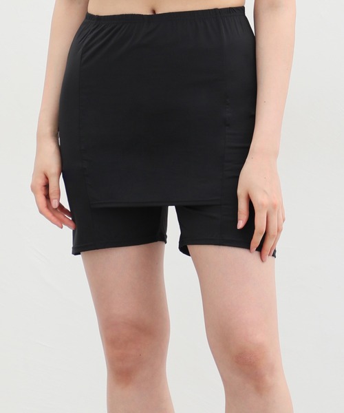 Honeys（ハニーズ）の「Ｙラインカバーぺチパンツ（インナーウェア/肌着・レディース・ブラック/ベージュ・S/M/L/LL）」の10枚目の写真