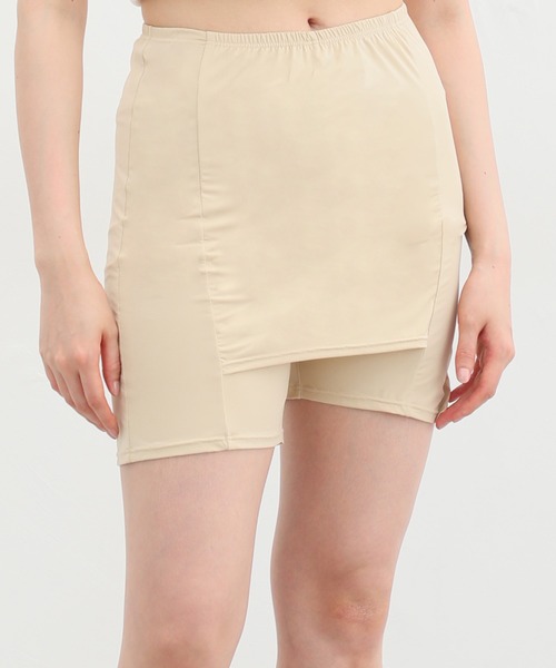 Honeys（ハニーズ）の「Ｙラインカバーぺチパンツ（インナーウェア/肌着・レディース・ブラック/ベージュ・S/M/L/LL）」の5枚目の写真