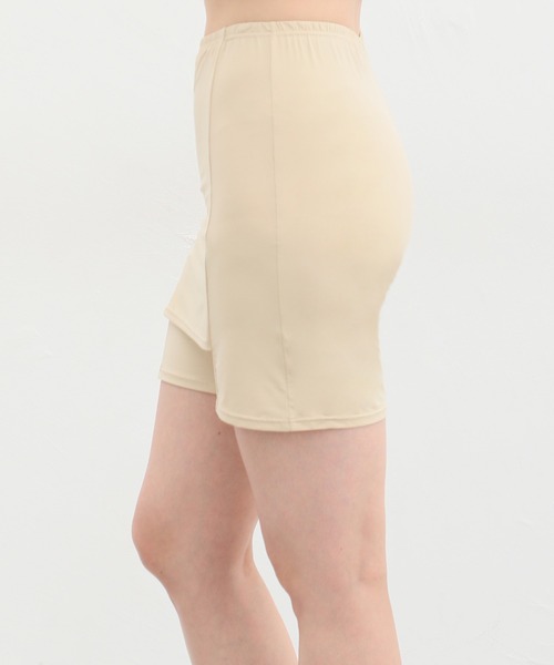 Honeys（ハニーズ）の「Ｙラインカバーぺチパンツ（インナーウェア/肌着・レディース・ブラック/ベージュ・S/M/L/LL）」の4枚目の写真