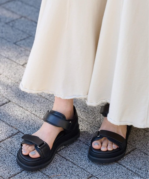 FRAMeWORK（フレームワーク）の「≪追加≫MOHI/モヒ ベルクロサンダル2（サンダル・レディース・ブラック・38/37/36）」の16枚目の写真