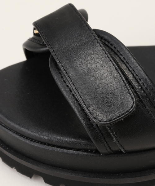 FRAMeWORK（フレームワーク）の「≪追加≫MOHI/モヒ ベルクロサンダル2（サンダル・レディース・ブラック・38/37/36）」の4枚目の写真