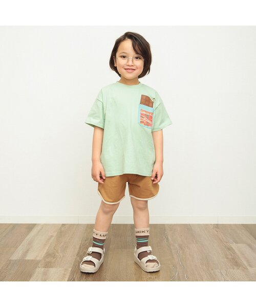 BREEZE（ブリーズ）の「【セットアップ可】おやつポケットパンツ（その他パンツ・キッズ・ブラウン/レッド/エメラルド・80/90/100/110/120/140/130）」の18枚目の写真