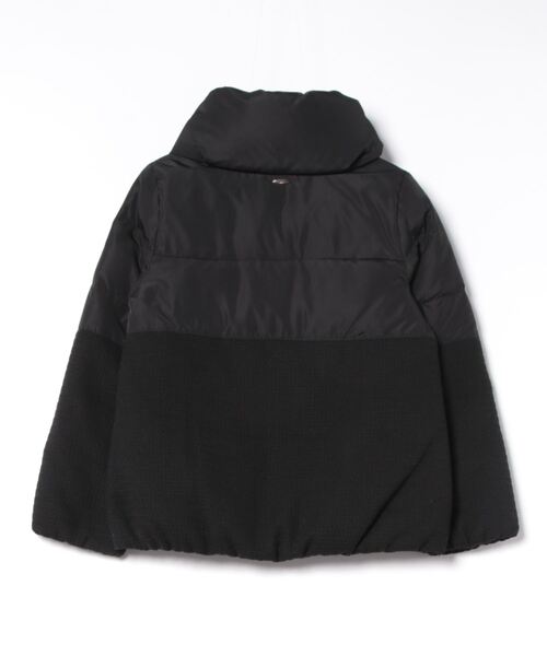 Jines（ジネス）の「ツィード×タフタ ダウンジャケット（ダウンジャケット/コート・レディース・ホワイト/ブラック・38）」の3枚目の写真