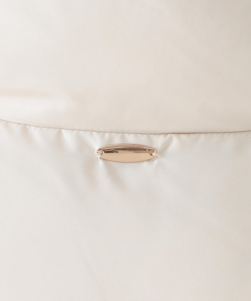 Jines（ジネス）の「ツィード×タフタ ダウンジャケット（ダウンジャケット/コート・レディース・ホワイト/ブラック・38）」の12枚目の写真