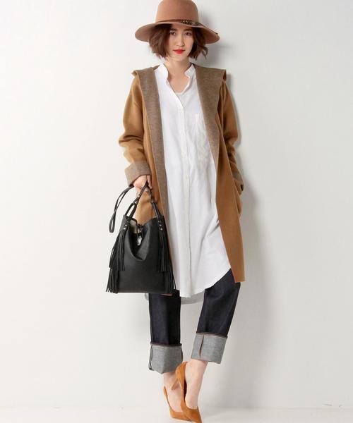 UNITED ARROWS(ユナイテッドアローズ)の「UBBT フーデッド コート 2†◆(その他アウター・レディース・ブラック/ベージュ/オフホワイト・フリー)」の17枚目の写真