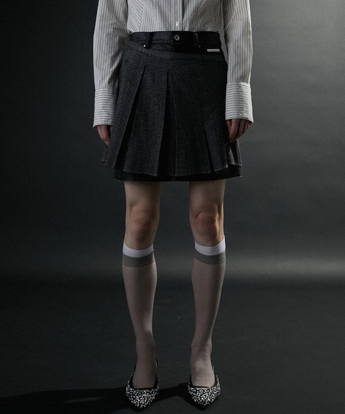 プランクプロジェクト　puレザースカート プランクプロジェクト puレザースカート｜PRANK PROJECT（プランク