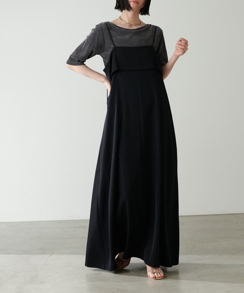LARUTA(ラルータ)の「【LARUTA】ベロアチュール半袖プルオーバー(Tシャツ/カットソー・レディース・グリーン系その他/ブラック/アイボリー/チャコールグレー・FREE)」の20枚目の写真