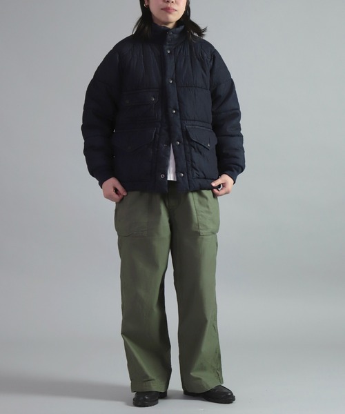 OMNIGOD（オムニゴッド）の「[OMNIGOD womens / オムニゴッド] 7oz甘織デニム インサレーションジャケット（ダウンジャケット/コート・レディース・ワンウォッシュ・0）」の3枚目の写真
