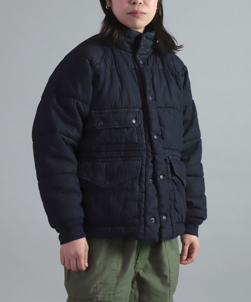 OMNIGOD（オムニゴッド）の「[OMNIGOD womens / オムニゴッド] 7oz甘織デニム インサレーションジャケット（ダウンジャケット/コート・レディース・ワンウォッシュ・0）」の2枚目の写真