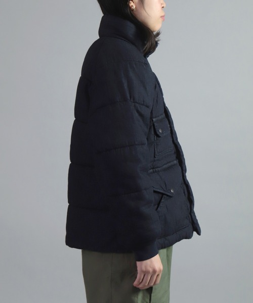 OMNIGOD（オムニゴッド）の「[OMNIGOD womens / オムニゴッド] 7oz甘織デニム インサレーションジャケット（ダウンジャケット/コート・レディース・ワンウォッシュ・0）」の8枚目の写真