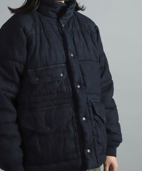 OMNIGOD（オムニゴッド）の「[OMNIGOD womens / オムニゴッド] 7oz甘織デニム インサレーションジャケット（ダウンジャケット/コート・レディース・ワンウォッシュ・0）」の10枚目の写真
