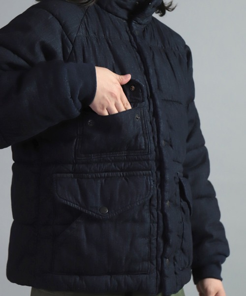 OMNIGOD（オムニゴッド）の「[OMNIGOD womens / オムニゴッド] 7oz甘織デニム インサレーションジャケット（ダウンジャケット/コート・レディース・ワンウォッシュ・0）」の11枚目の写真
