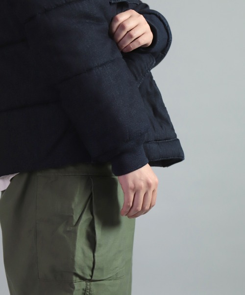 OMNIGOD（オムニゴッド）の「[OMNIGOD womens / オムニゴッド] 7oz甘織デニム インサレーションジャケット（ダウンジャケット/コート・レディース・ワンウォッシュ・0）」の13枚目の写真