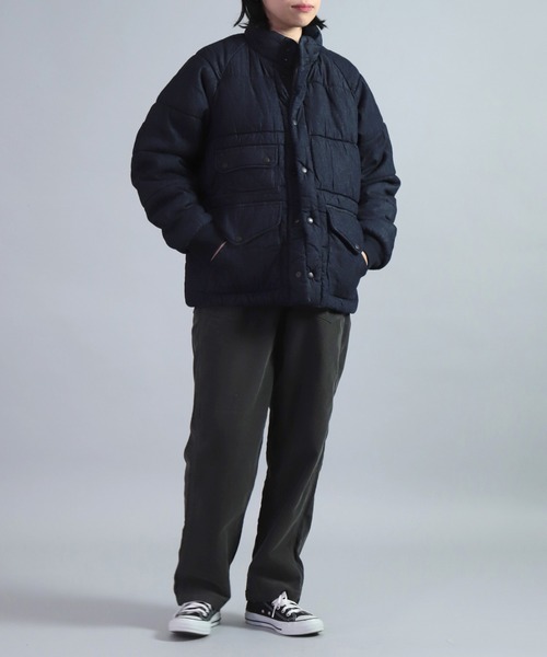 OMNIGOD（オムニゴッド）の「[OMNIGOD womens / オムニゴッド] 7oz甘織デニム インサレーションジャケット（ダウンジャケット/コート・レディース・ワンウォッシュ・0）」の6枚目の写真