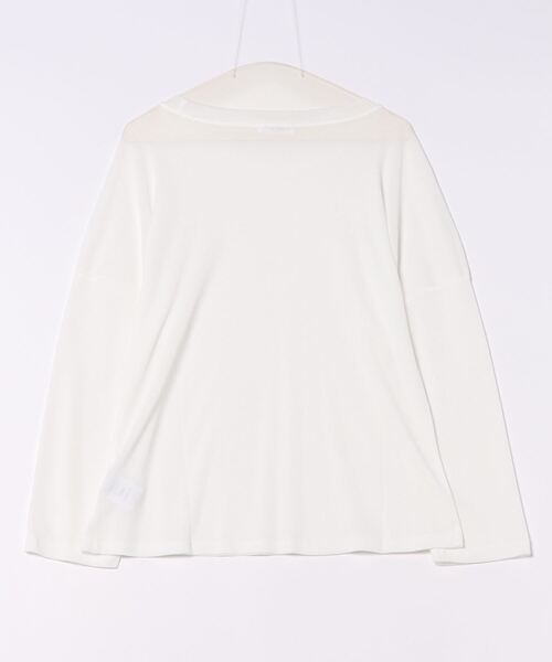 sorule（ソルレ）の「シアーオーバーT（Tシャツ/カットソー・レディース・ホワイト/ブラック・FREE）」の11枚目の写真