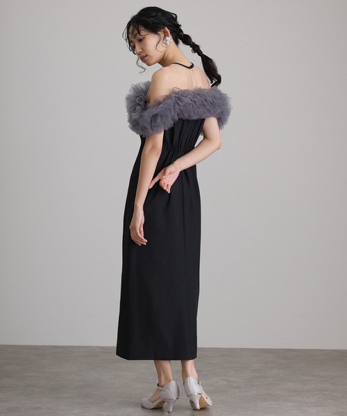 セール】【低身長用サイズあり】ミモレ丈&ノースリーブフォーマル