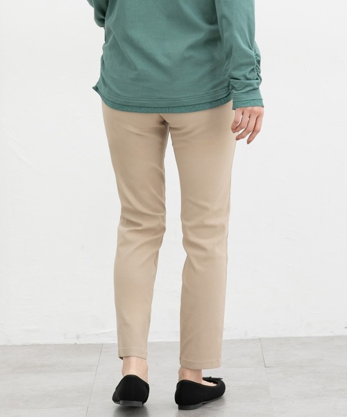 Honeys(ハニーズ)の「【抗菌防臭】ストレッチパギンス(股下64cm)(その他パンツ・レディース・ネイビー/モカ/ブラック/ベージュ・S/M/L/LL)」の20枚目の写真