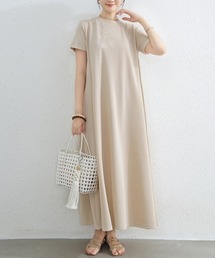AラインTシャツワンピース 体型カバー夏
