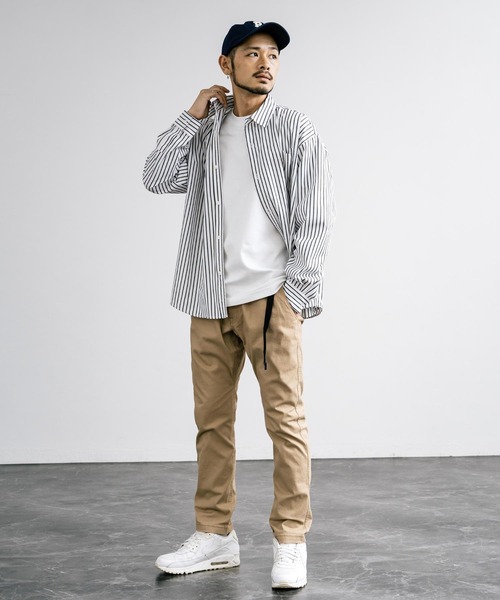GERRY(ジェリー)の「GERRY ジェリー ストレッチデニム&チノクライミングスキニーパンツ(デニムパンツ・メンズ・ブルー/サックスブルー/ブラック/ベージュ/ネイビー/カーキ・S/LL/M/L)」の14枚目の写真